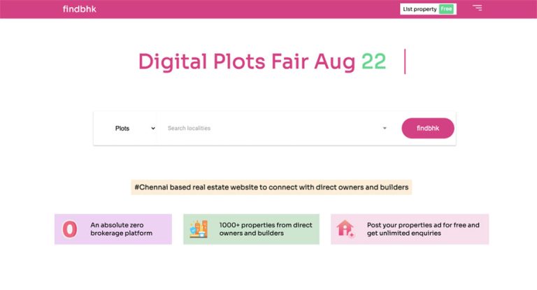 Digital Plots Fair In Chennai